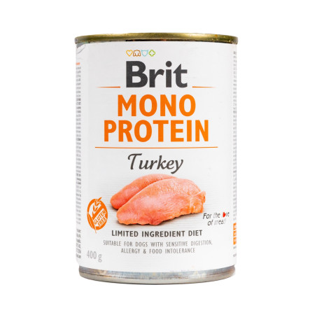 Brit Mono Protein Dog з індичкою 400 г